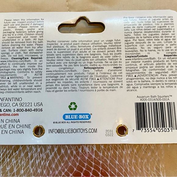 BATH TOYS & TUB TESTER - Picture 5 of 8